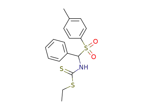 Molecular Structure of 28126-47-8 (ethyl phenyl(p-toluenesulfonyl)methylcarbamodithioate)