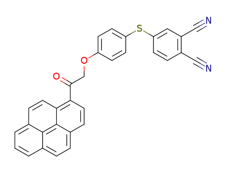 4-(4-(2-oxo-2-(pyren-1-yl)ethoxy)phenylthio)phthalonitrile