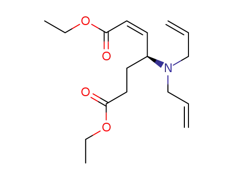 (S)-diethyl 4-(diallylamino)-(Z)-hept-2-enedioate