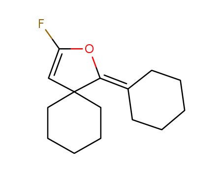 1-cyclohexylidene-3-fluoro-2-oxaspiro[4.5]dec-3-ene