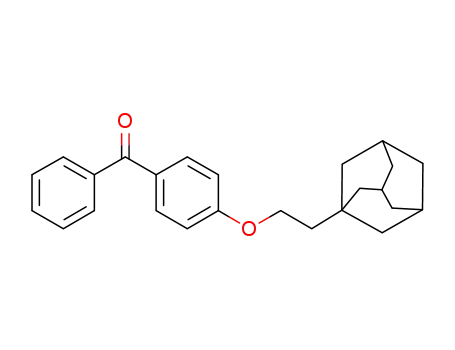 4-[2-(adamantan-1-yl)ethoxy]benzophenone