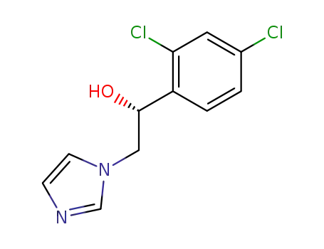 1-(2,4-Dichlorophenyl)-2-(1H-imidazol-1-yl)ethanol, (-)-