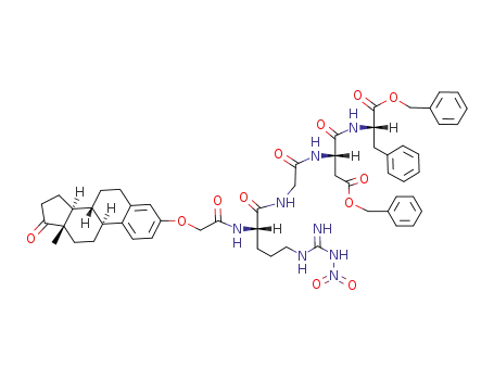 estrone-3-oxyacetyl-Arg(NO<sub>2</sub>)-Gly-Asp(OBzl)-Phe-OBzl