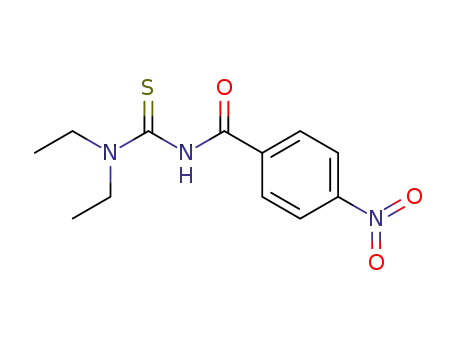 Molecular Structure of 138370-69-1 (Benzamide, N-[(diethylamino)thioxomethyl]-4-nitro-)