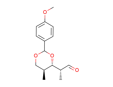 2-[(4R,5S,6S)-2-(4-methoxyphenyl)-5-methyl-[1,3]dioxin-4-yl]propionaldehyde