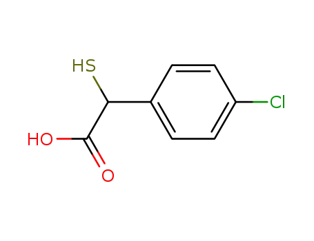 2-(4-chlorophenyl)-2-mercaptoacetic acid