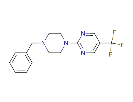 2-(4-Benzylpiperazin-1-yl)-5-trifluoromethylpyrimidine