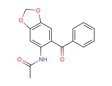 2-benzoyl-4,5-(methylenedioxy)acetanilide