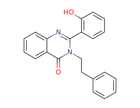 4(3H)-Quinazolinone, 2-(2-hydroxyphenyl)-3-(2-phenylethyl)-