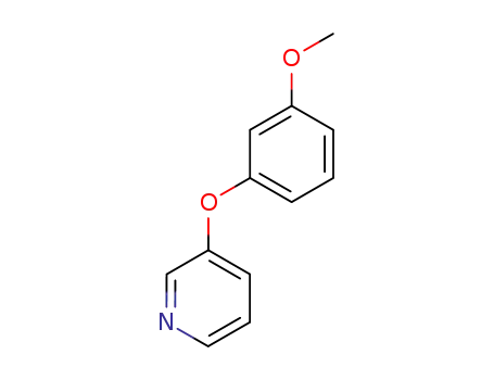 Molecular Structure of 73617-12-6 (3-(3-methoxyphenoxy)pyridine)