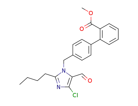1-(2'-Carbomethoxybiphenyl-4-yl)methyl-2-butyl-4-chloroimidazole-5-carboxaldehyde