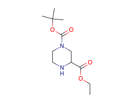 1-O-tert-butyl 3-O-ethyl piperazine-1,3-dicarboxylate;1-(tert-butyloxycarbonyl)-3-ethoxycarbonyl-piperazine;1-(tert-butyl) 3-ethyl piperazine-1,3-dicarboxylate;1-tert-butoxycarbonyl-3-ethoxycarbonylpi