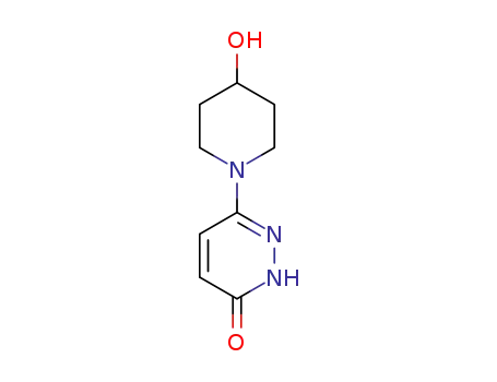 Molecular Structure of 1542135-82-9 (6-(4-hydroxypiperidin-1-yl)pyridazin-3(2H)-one)