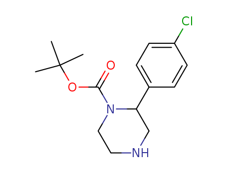 tert-Butyl 2-(4-chlorophenyl)piperazine-1-carboxylate
