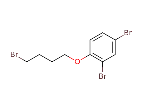 Molecular Structure of 109210-28-8 (2,4-dibromo-1-(4-bromobutoxy)Benzene)