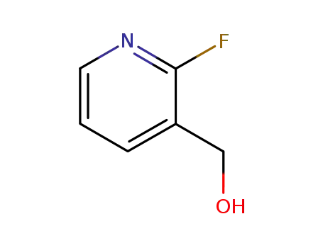 Molecular Structure of 131747-55-2 (2-Fluoro-3-(hydroxymethyl)pyridine)