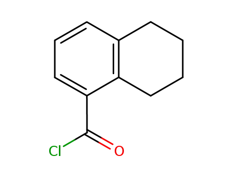 Molecular Structure of 110808-69-0 (5,6,7,8-TETRAHYDRO-NAPHTHALENE-1-CARBONYL CHLORIDE)