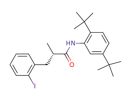(S)-N-(2,5-di-tert-butylphenyl)-3-(2-iodophenyl)-2-methylpropanamide