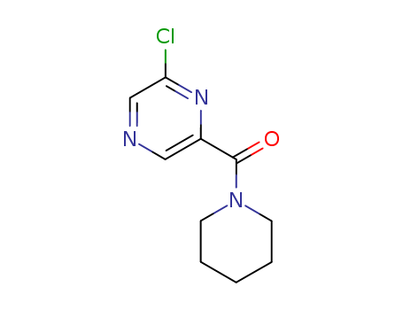 2-chloro-6-(1-piperidinylcarbonyl)pyrazine
