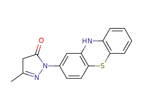 3-methyl-1-(10H-phenothiazin-8-yl)-1H-pyrazol-5-(4H)-one