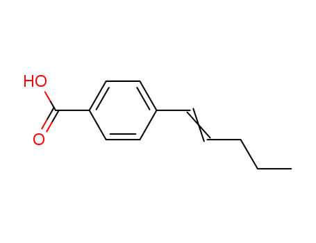 4-Pent-1-enylbenzoic acid
