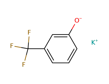 Molecular Structure of 56705-78-3 (potassium m-(trifluoromethyl)phenoxide)
