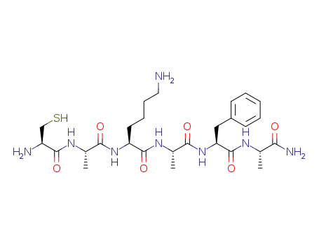 C<sub>27</sub>H<sub>44</sub>N<sub>8</sub>O<sub>6</sub>S