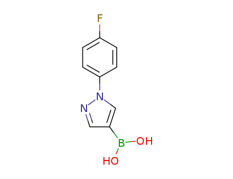 1-(4-Fluorophenyl)-1H-pyrazol-4-ylboronic acid