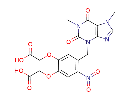 3-[4,5-bis(carboxymethoxy)-2-nitrobenzyl]-1,7-dimethylxanthine
