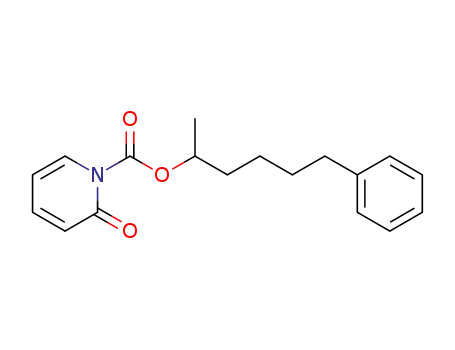 (1-methyl-5-phenyl-pentyl) 2-oxopyridine-1-carboxylate