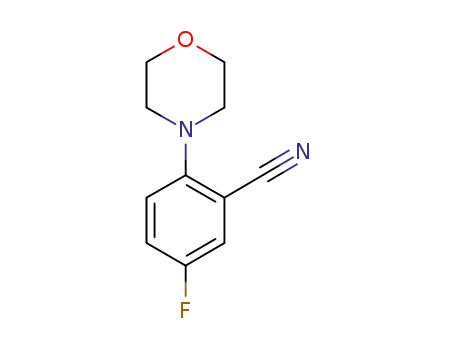 5-fluoro-2-morpholin-4-ylbenzonitrile