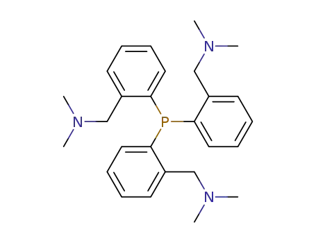 Molecular Structure of 23936-58-5 (Benzenemethanamine, 2,2',2''-phosphinidynetris[N,N-dimethyl-)