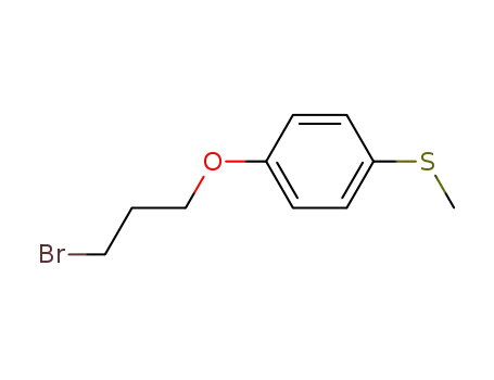 Molecular Structure of 97384-43-5 (Benzene, 1-(3-bromopropoxy)-4-(methylthio)-)