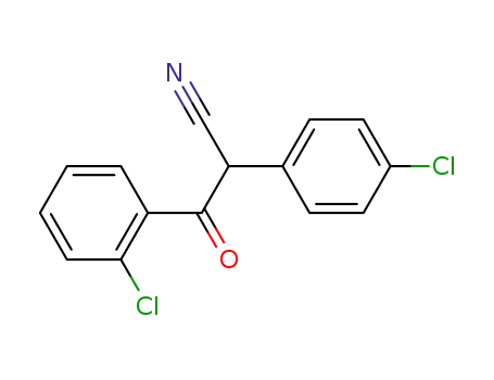 Benzenepropanenitrile, 2-chloro-a-(4-chlorophenyl)-b-oxo-