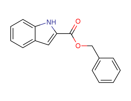 1H-Indole-2-carboxylic acid, phenylmethyl ester