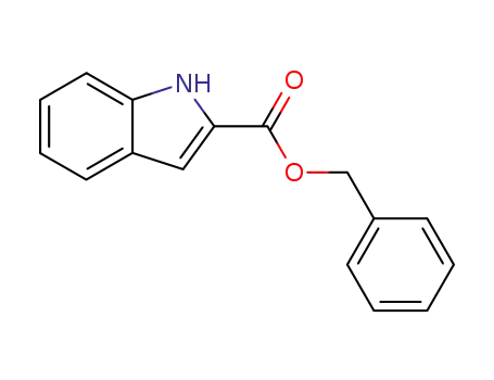 Molecular Structure of 78277-27-7 (1H-indole-2-carboxylic acid benzyl ester)