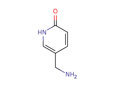 Molecular Structure of 131052-84-1 (5-Aminomethyl-1H-pyridin-2-one)