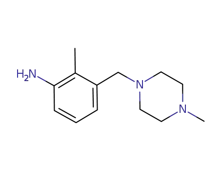 2-methyl-3-((4-methylpiperazin-1-yl)methyl)benzeneamine