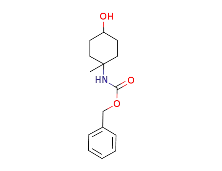 Carbamic acid, (4-hydroxy-1-methylcyclohexyl)-, phenylmethyl ester
