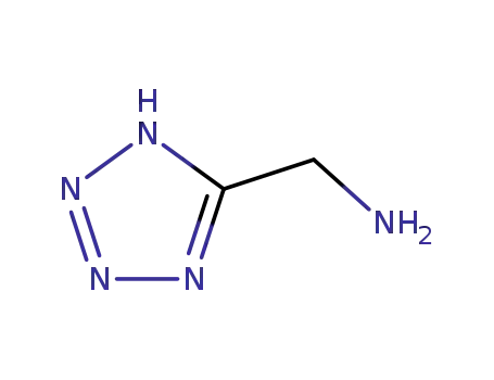 Molecular Structure of 31602-63-8 (C-(2H-TETRAZOL-5-YL)-METHYLAMINE)