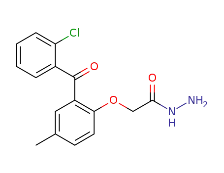 2-[2-(2-chlorobenzoyl)-4-methylphenoxy]acetohydrazide