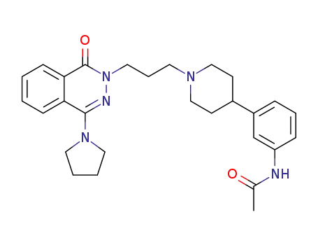 2-{3-[4-(3-acetamidophenyl)piperidin-1-yl]propyl}-4-(pyrrolidin-1-yl)phthalazin-1(2H)-one