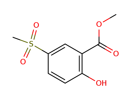 2-하이드록시-5-메틸설포닐벤조산 메틸 에스테르