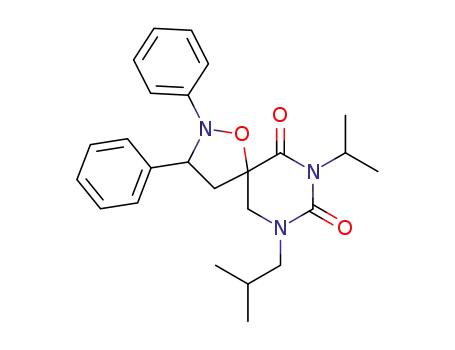 9-isobutyl-7-isopropyl-2,3-diphenyl-1-oxa-2,7,9-triazaspiro[4.5]decane-6,8-dione