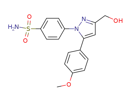 Benzenesulfonamide,
4-[3-(hydroxymethyl)-5-(4-methoxyphenyl)-1H-pyrazol-1-yl]-