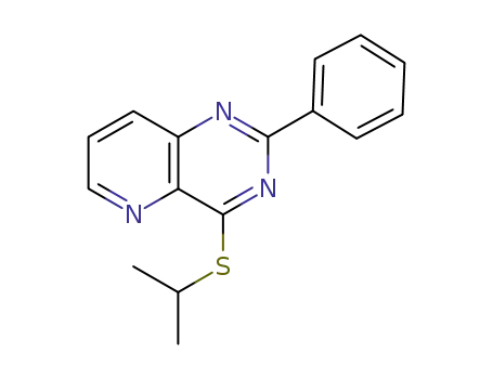 4-isopropylsulfanyl-2-phenylpyrido[3,2-d]pyrimidine