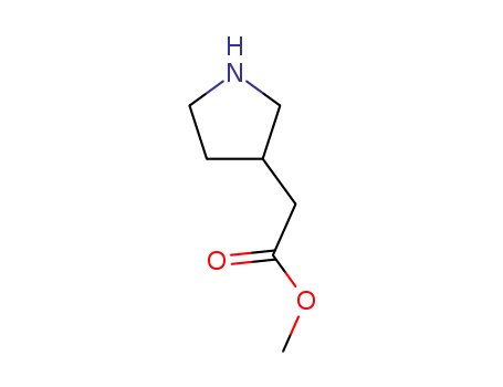 Methyl 2-(pyrrolidin-3-yl)acetate cas no. 95274-14-9 98%