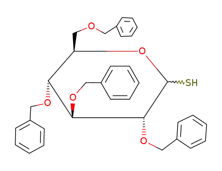 2,3,4,6-tetra-O-benzyl-1-thio-α/β-D-glucopyranose