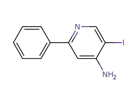 4-Amino-5-iodo-2-phenylpyridine