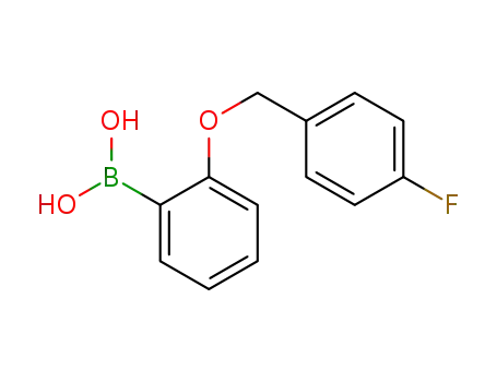 2-(4-플루오로벤질록시)페닐붕소산